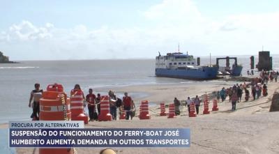 Suspensão de ferry-boat afeta outros setores de transporte alternativo no MA