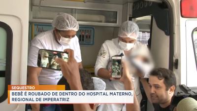 Imperatriz: PM recupera bebê sequestrado em hospital