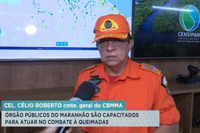 CBMMA promove capacitação de agentes para monitorar focos de incêndios