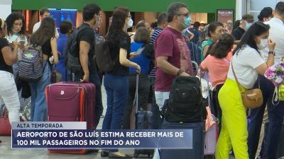 Fim de ano: mais de 100 mil pessoas devem passar pelo aeroporto de São Luís