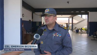 PM reforça segurança nos centros de compras de São Luís