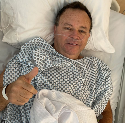 Governador Brandão agradece às orações após cirurgia