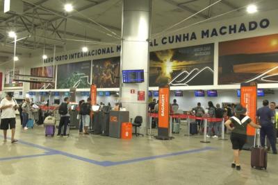 Fluxo de passageiros no aeroporto de São Luís tem aumento de 40% 