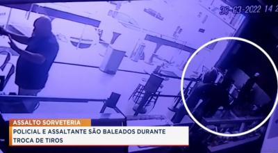 Policial e assaltantes são baleados em troca de tiros em São Luís
