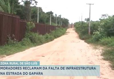 Moradores reclamam falta de infraestrutura no bairro Gapara