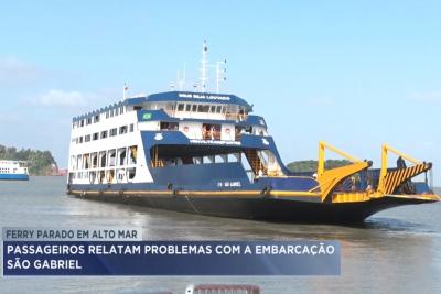 Ferry boat: usuários relatam problemas com embarcação