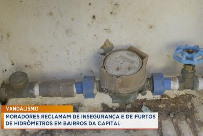 Moradores denunciam furto de hidrômetros em São Luís