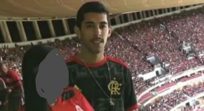 Foragido da Justiça publica foto durante jogo do Flamengo