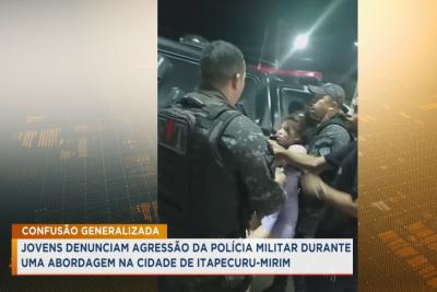 Itapecuru-Mirim: jovens denunciam abordagem policial violenta