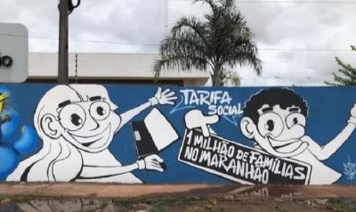 Inaugurado maior mural de arte do Maranhão; confira