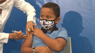 São Luís inicia vacinação contra covid-19 em crianças de 8 anos