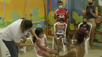 Em São Luís, vacina infantil contra covid chega na idade mínima