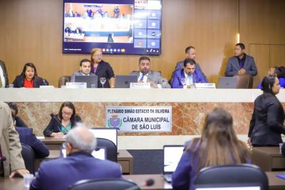 Plenário da Câmara aprova LOA para o exercício financeiro de 2023 em São Luís