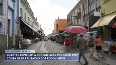 Greve dos rodoviários altera rotina de lojistas e consumidores em São Luís