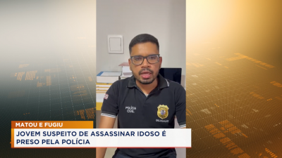 Bequimão: preso suspeito de assassinar idoso a facadas