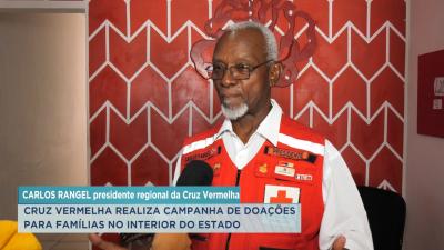 Cruz Vermelha realiza campanha de arrecadação devido ao período chuvoso