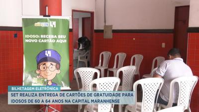 SET realiza entrega de cartões de gratuidade para idosos em São Luís