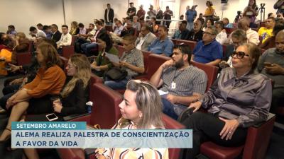 Alema realiza palestra de conscientização a favor da vida