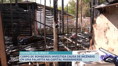 Incêndio destrói casa no bairro do Ipase em São Luís