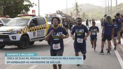 Cerca de 2 mil pessoas percorreram a Meia Maratona Internacional de São Luís