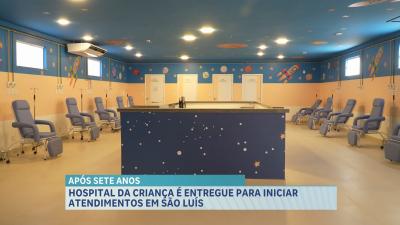 Hospital da Criança é entregue para iniciar atendimentos em São Luís