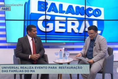 Balanço Geral entrevista o pastor Renan Wayne sobre evento para família