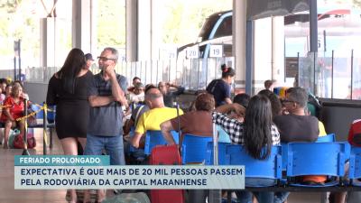 Terminal rodoviário da capital deve registrar grande movimentação durante o feriado