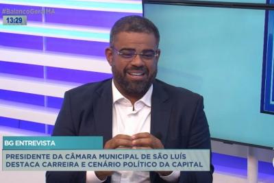 BG entrevista o presidente da Câmara de São Luís, Paulo Victor sobre sua carreira política 