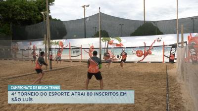 4° torneio de beach tennis atrai 80 inscritos em São Luís