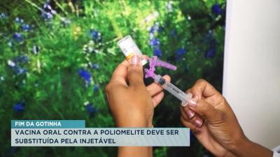 Vacina oral contra a poliomielite deve ser substituída pela injetável