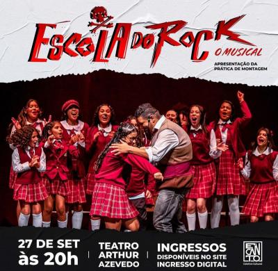 Escola do Rock – O Musical acontece nesta quarta (27) em São Luís