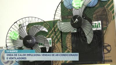 Onda de calor impulsiona vendas de ar-condicionado e ventilador