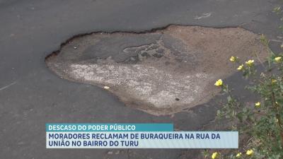 Motoristas que passam pela Rua da União em São Luís reclamam de infraestrutura