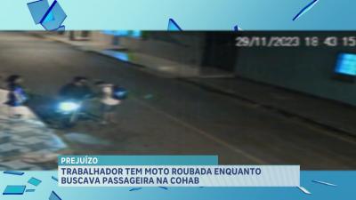 Motociclista de aplicativo tem moto roubada no bairro da Cohab em São Luís