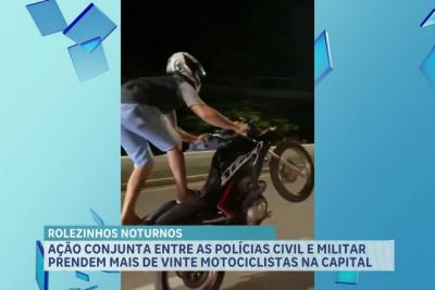 Mais de 20 motociclistas foram presos por suspeita de crimes de trânsito em Sl