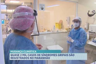Quase 1.200 casos de síndromes gripais foram registrados no Maranhão