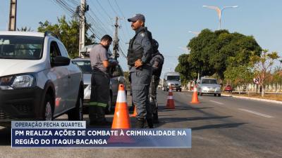 PM realiza ações de combate à criminalidade na região Itaqui-Bacanga de SL