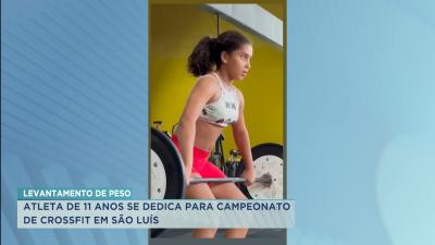 Atleta de 11 anos participa de Campeonato de Crossfit em São Luís