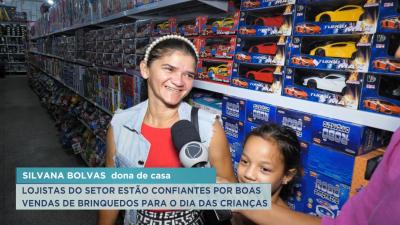 Lojistas começam a se preparar para o Dia das Crianças em São Luís