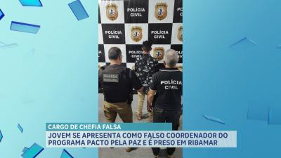 Jovem é preso suspeito de usurpação de função pública em São José de Ribamar