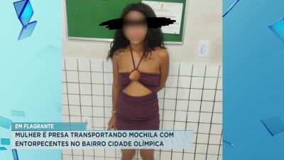 Suspeita é presa após transportar mochila com entorpecentes em São Luís