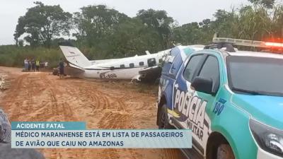 Médico maranhense está entre as vítimas de avião que caiu no Amazonas