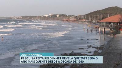 Pesquisa feita pelo Inmet revela que 2023 será o ano mais quente desde a década de 60