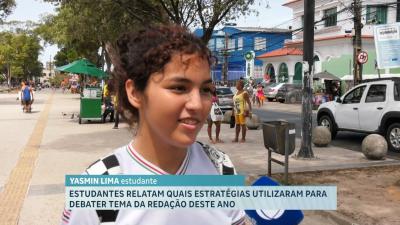 Enem: estudantes relatam estratégias utilizadas para dissertar tema da redação 