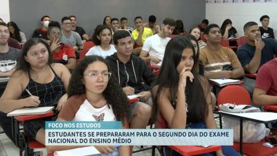 Enem 2023: estudantes se preparam para o segundo dia de prova