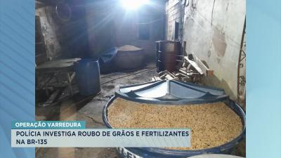 PC-MA investiga roubo de grãos e fertilizantes na BR-135