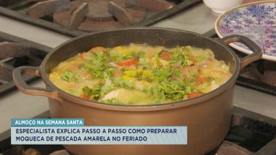 Saiba como preparar uma moqueca de pescada amarela para o almoço de páscoa