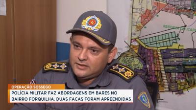 PM realiza operação de prevenção e combate a crimes nas São Luís