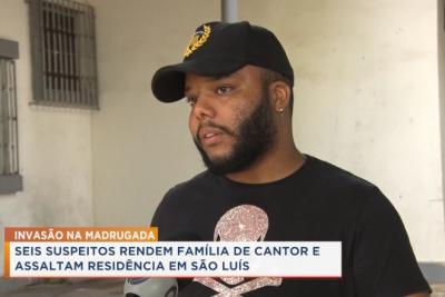 Lucas Rodrigues: cantor fala sobre assalto à residência em São Luís