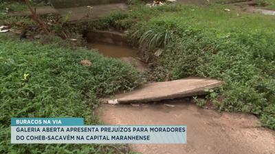 Moradores reclamam de alagamentos no bairro Coheb, em São Luís